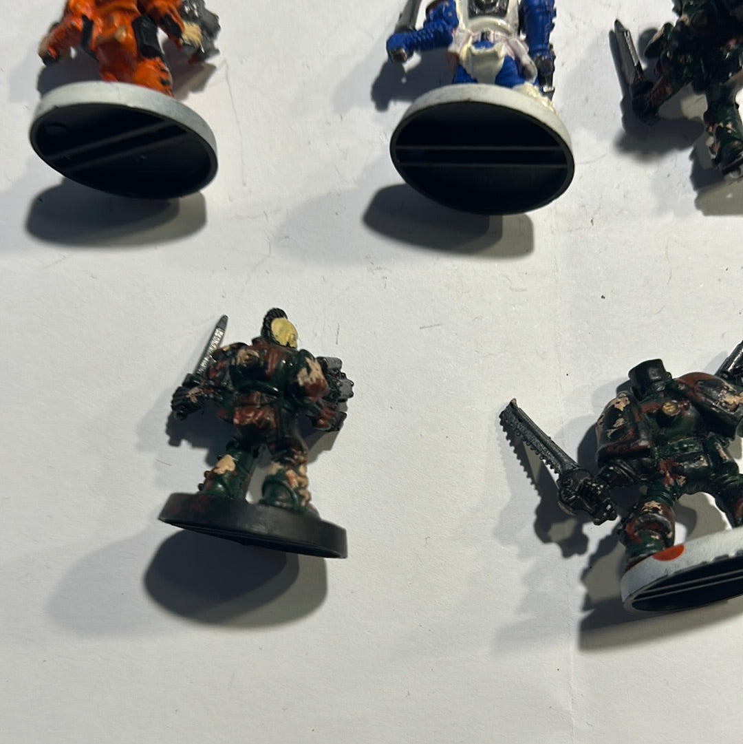 Warhammer 40k Rogue Trader space marine scout squad plastic
