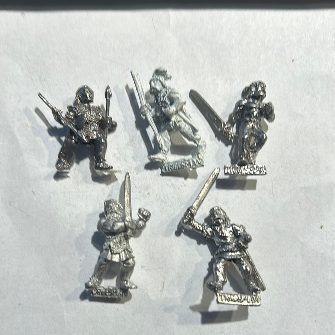 Warhammer Fantasy Norse tribesmen x5