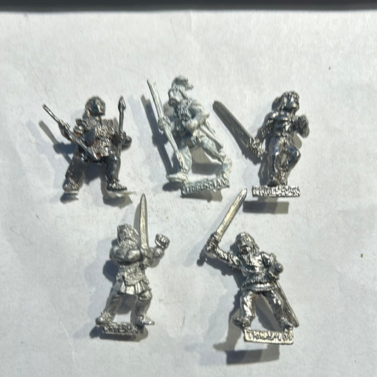 Warhammer Fantasy Norse tribesmen x5