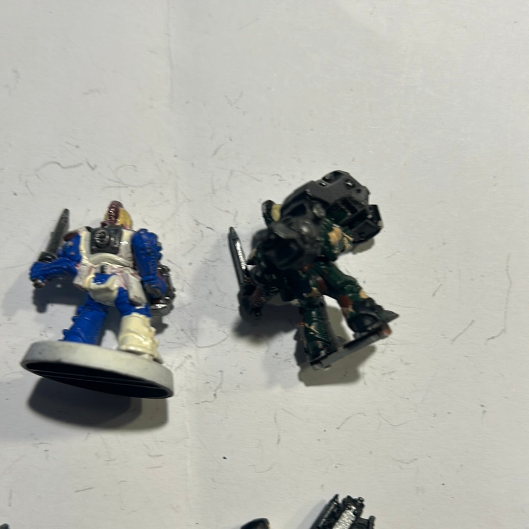 Warhammer 40k Rogue Trader space marine scout squad plastic