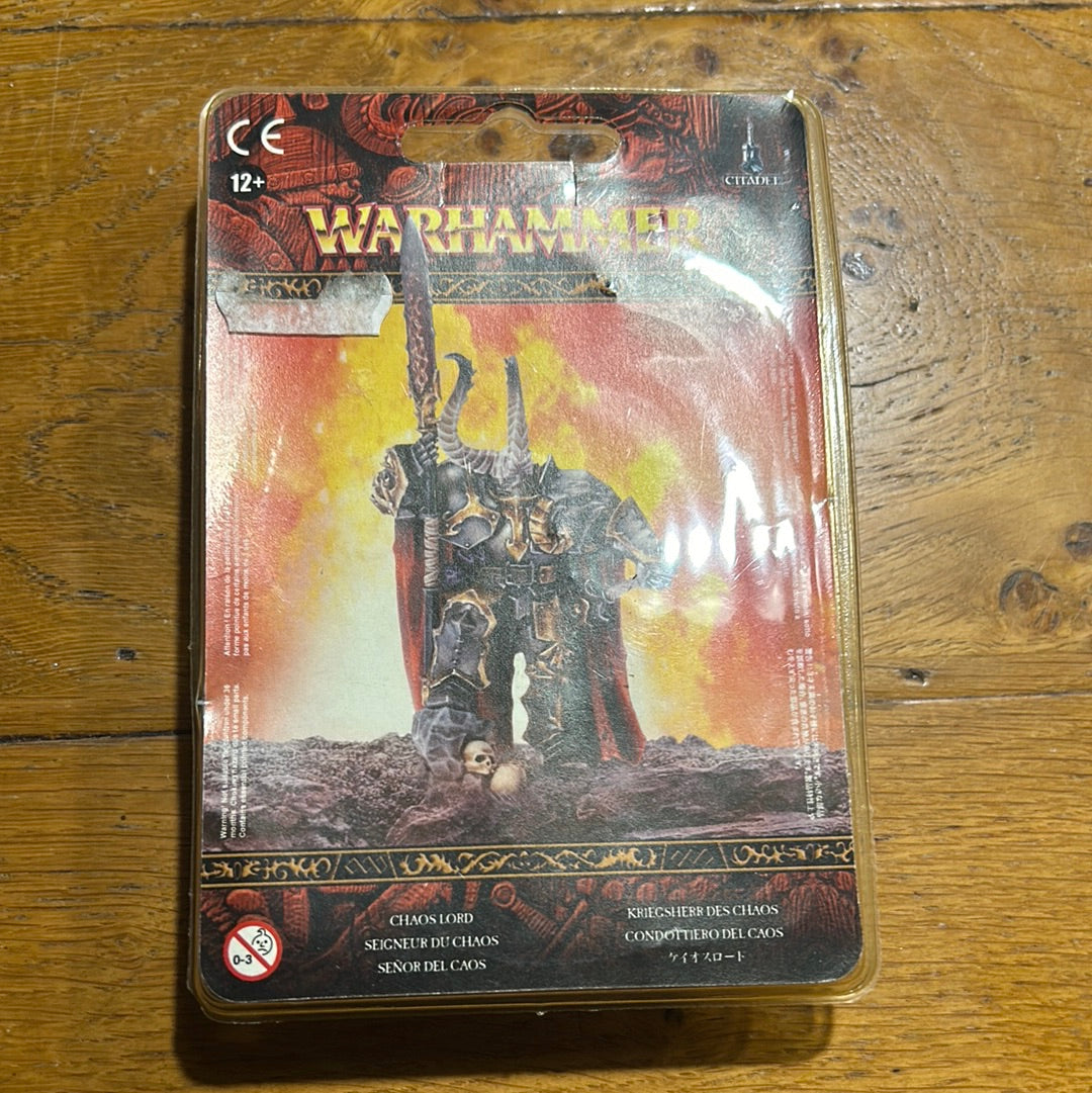 Warhammer Fantasy Old World Chaos Lord blister plastic sealed