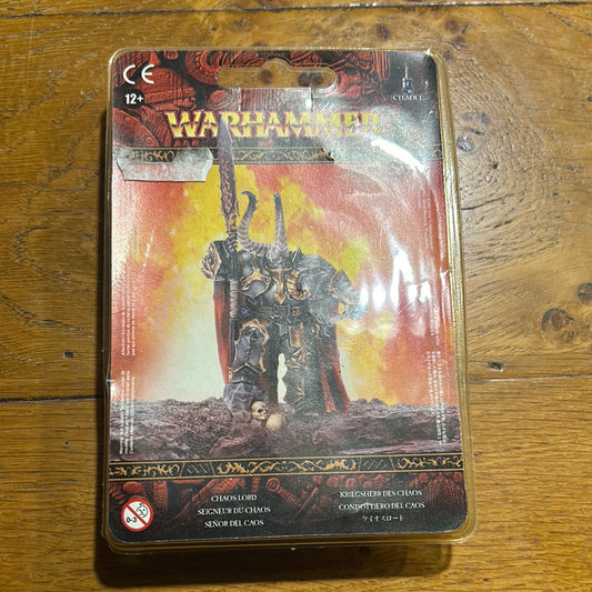 Warhammer Fantasy Old World Chaos Lord blister plastic sealed
