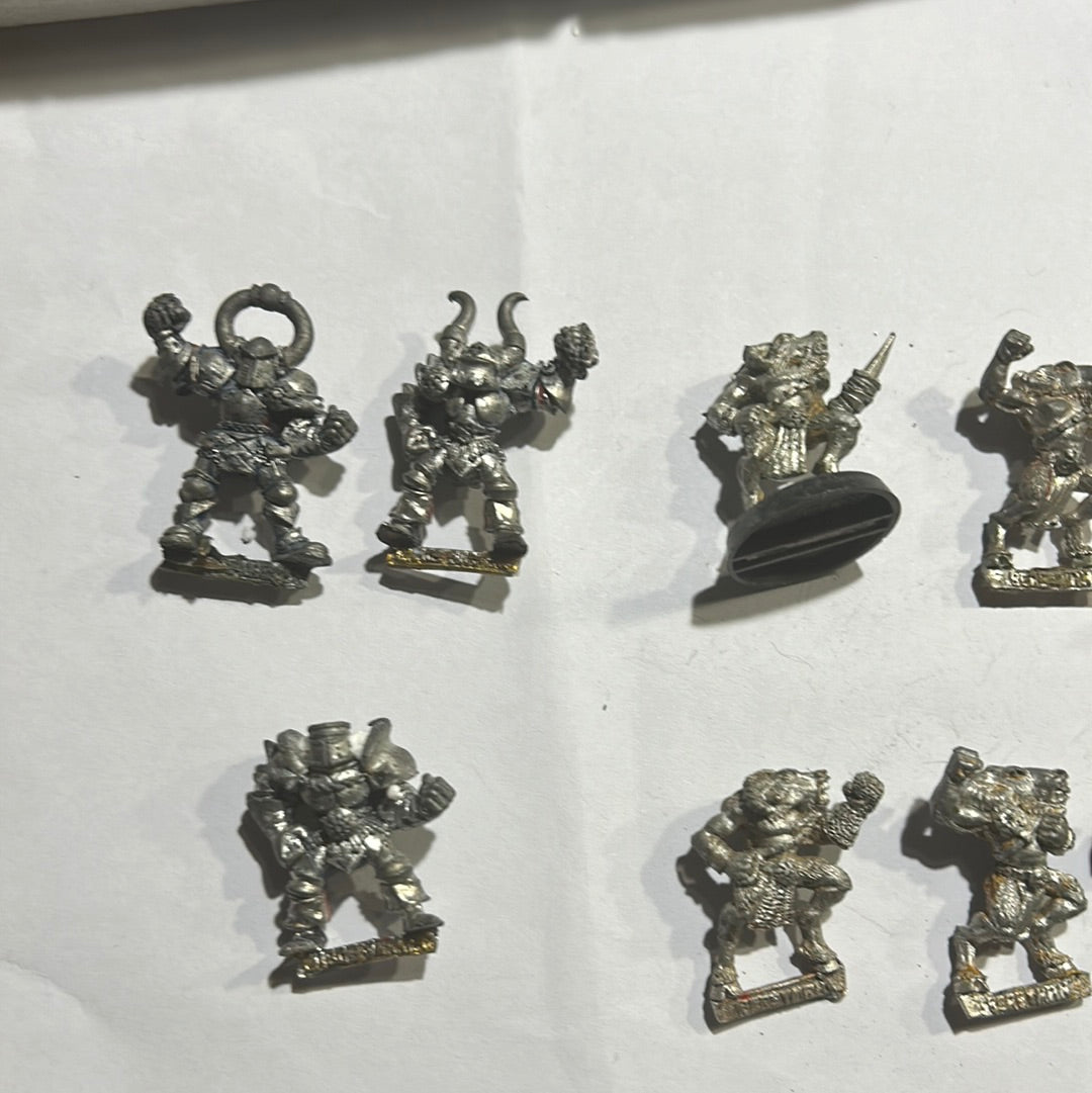 Blood Bowl Chaos All Stars Original Box Team (box has damage and team has been stripped and has some wear)