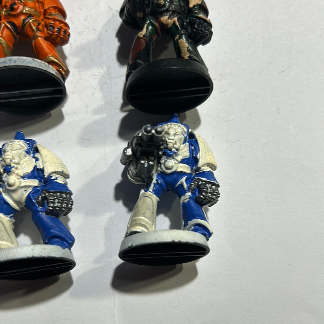 Warhammer 40k Rogue Trader Space Hulk Terminators x6 (no back banners)