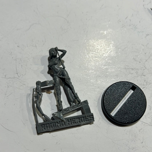 Raging heroes Cookie La Loca (would be very good for necromunda or stargrave)
