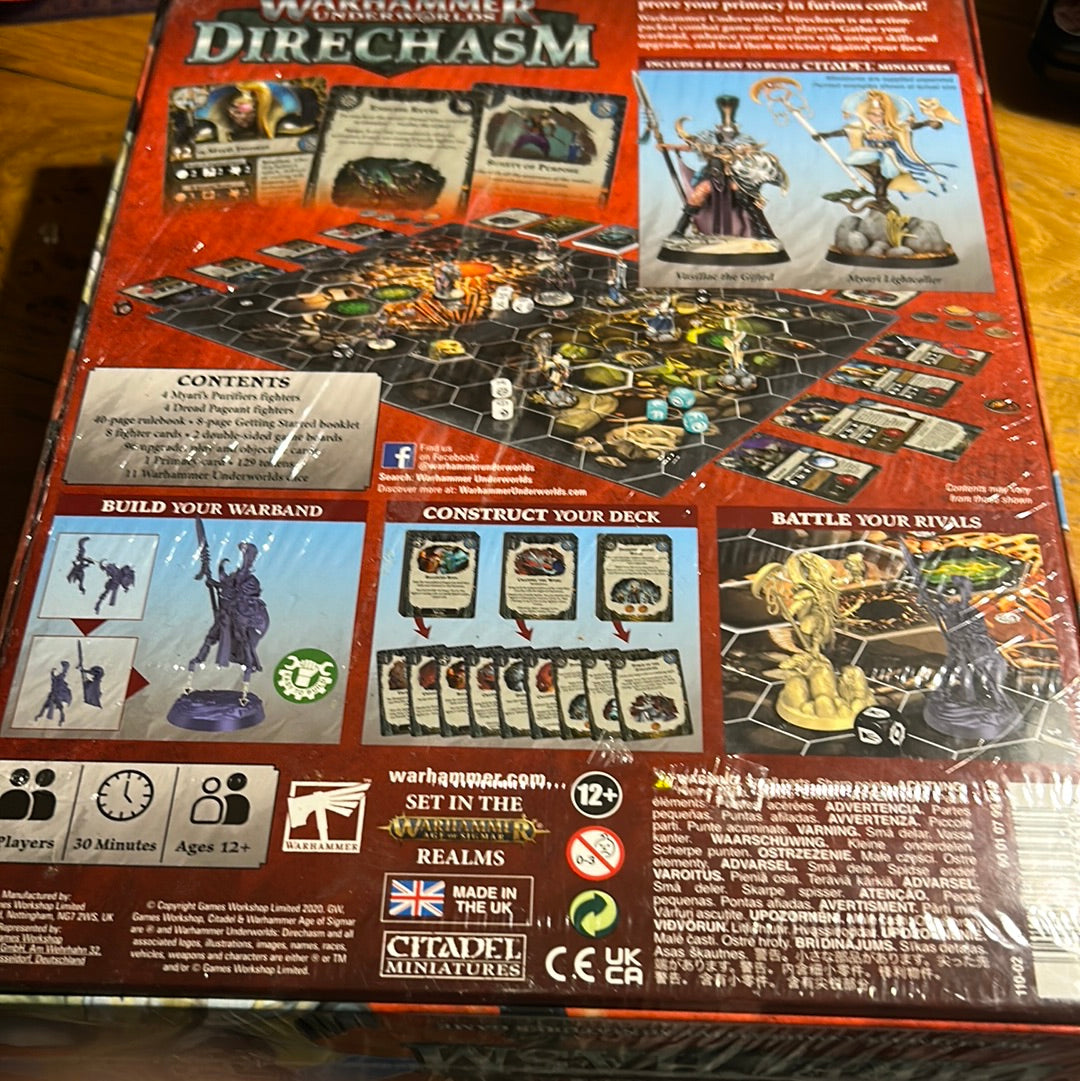 Warhammer Underworlds Direchasm seal broken but new