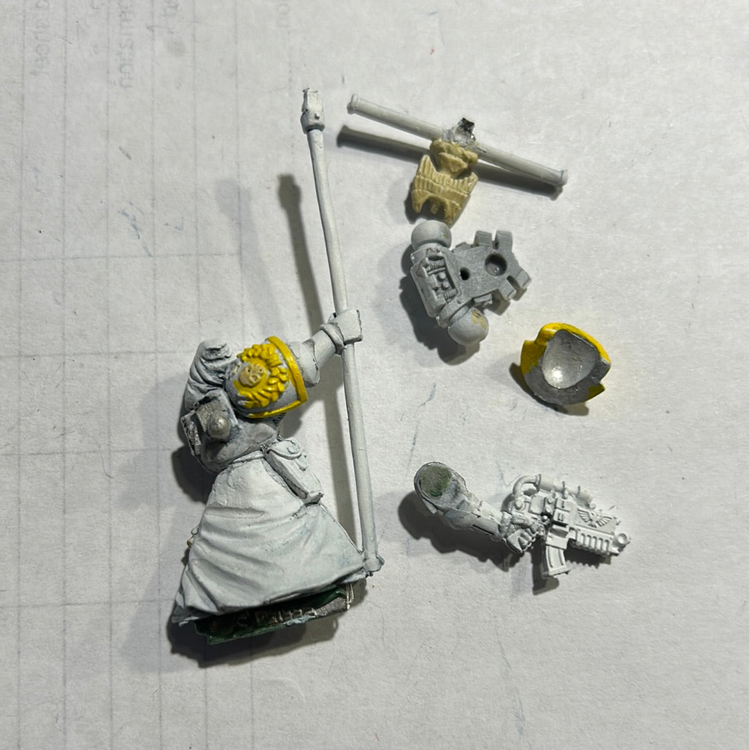 Warhammer 40k Space Marines Dark Angel Standard Bearer