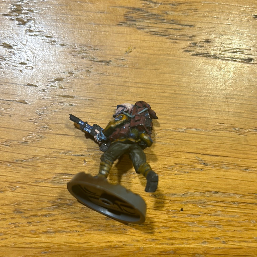 Brains - Last Chancer Metal - Warhammer 40K imperial guard (tab removed to fit on textured base)