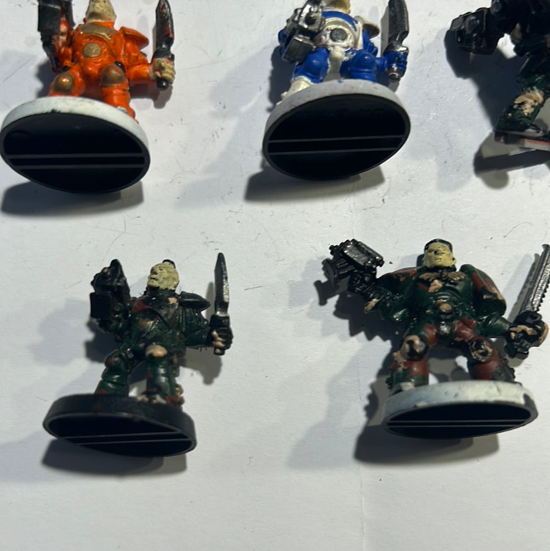 Warhammer 40k Rogue Trader space marine scout squad plastic