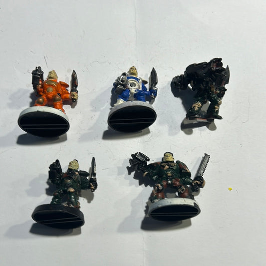 Warhammer 40k Rogue Trader space marine scout squad plastic