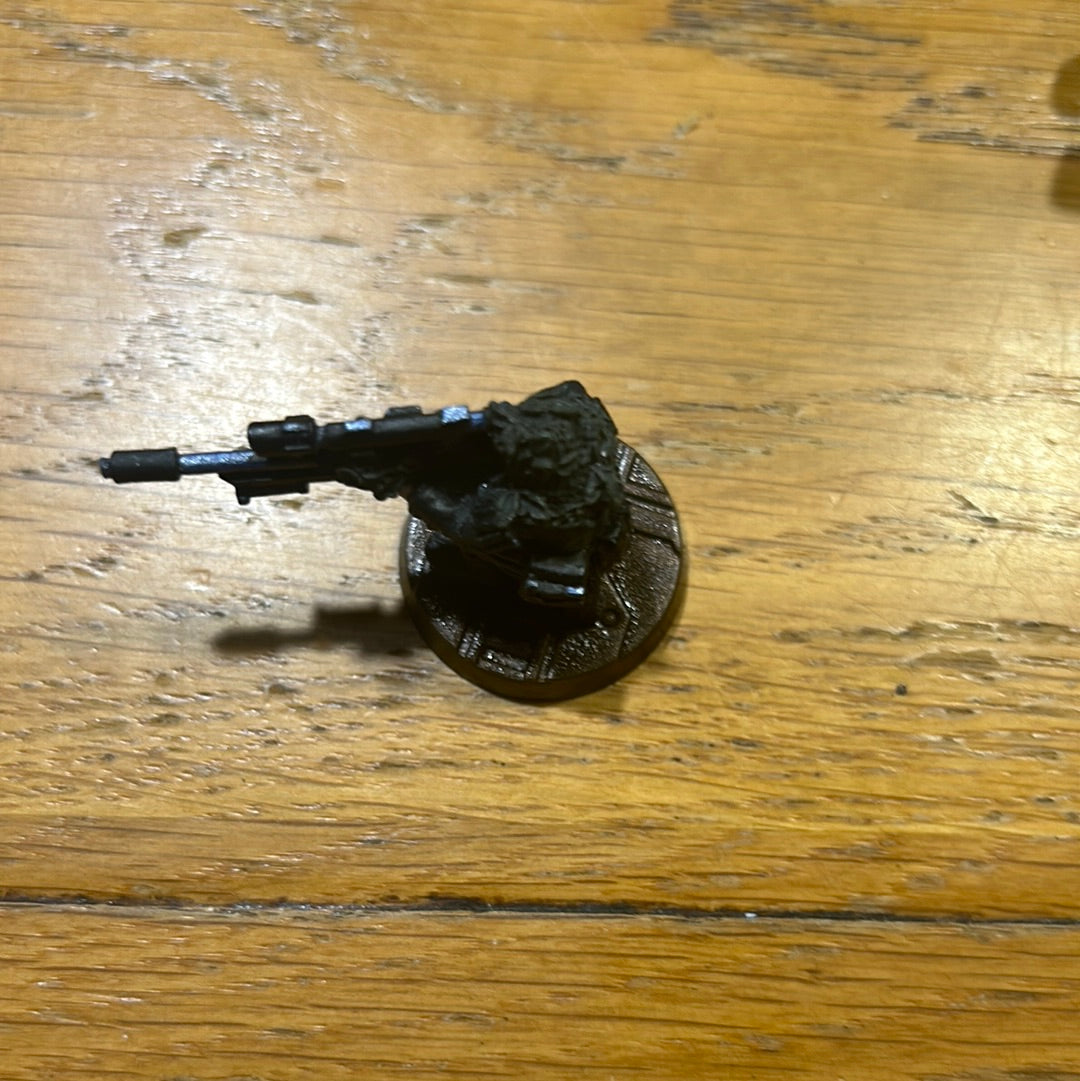 Scope - Last Chancer Metal - Warhammer 40K imperial guard (tab removed to fit on textured base)