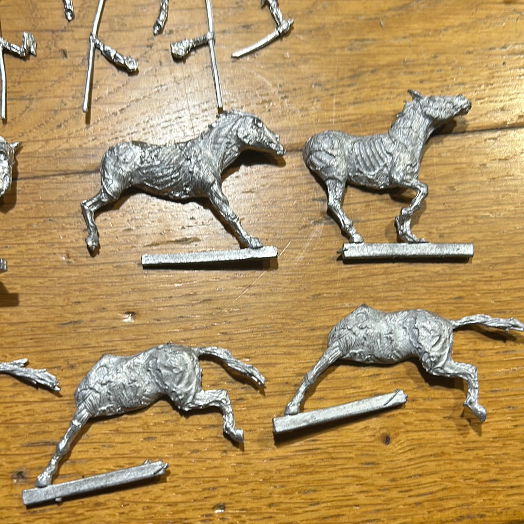 Undead zombie samurai cavalry x5 good for vampire counts of undead armies