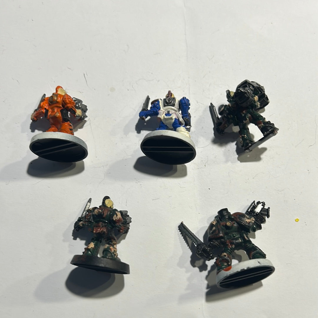 Warhammer 40k Rogue Trader space marine scout squad plastic