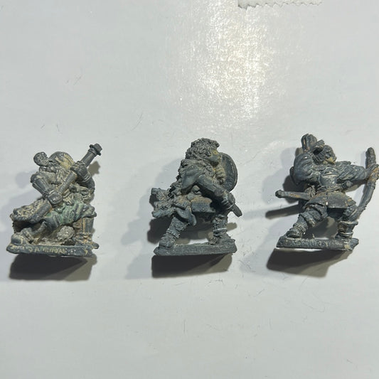 Citadel miniatures preslotta warhammer fantasy C05 oriental heroes broken samurai x3