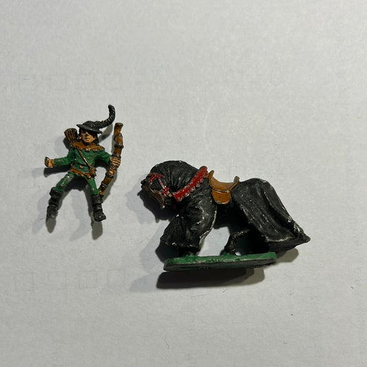 Tom Meier horse and elf archer (I think he’s an elf) ral partha dungeons and dragons
