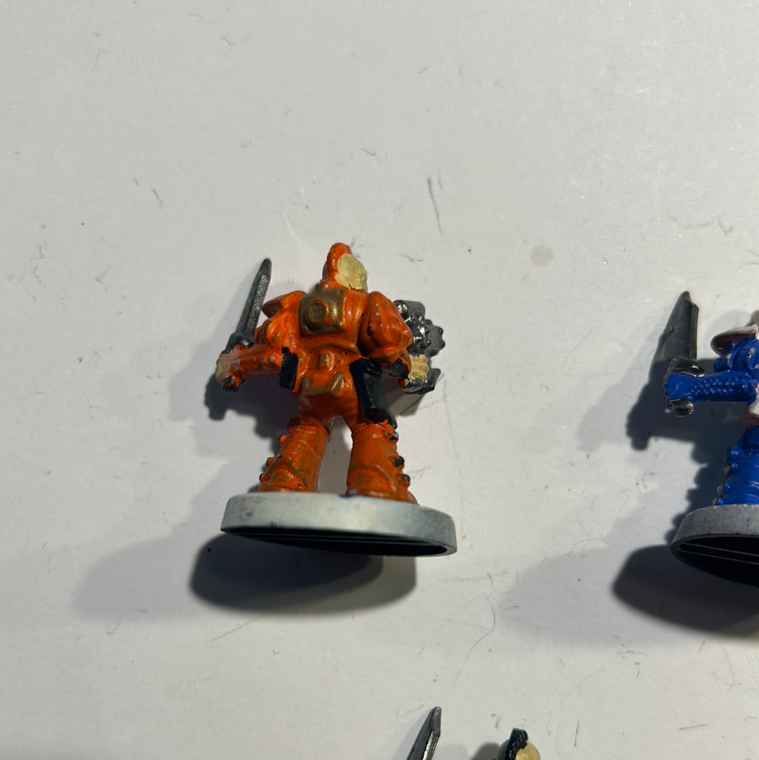 Warhammer 40k Rogue Trader space marine scout squad plastic