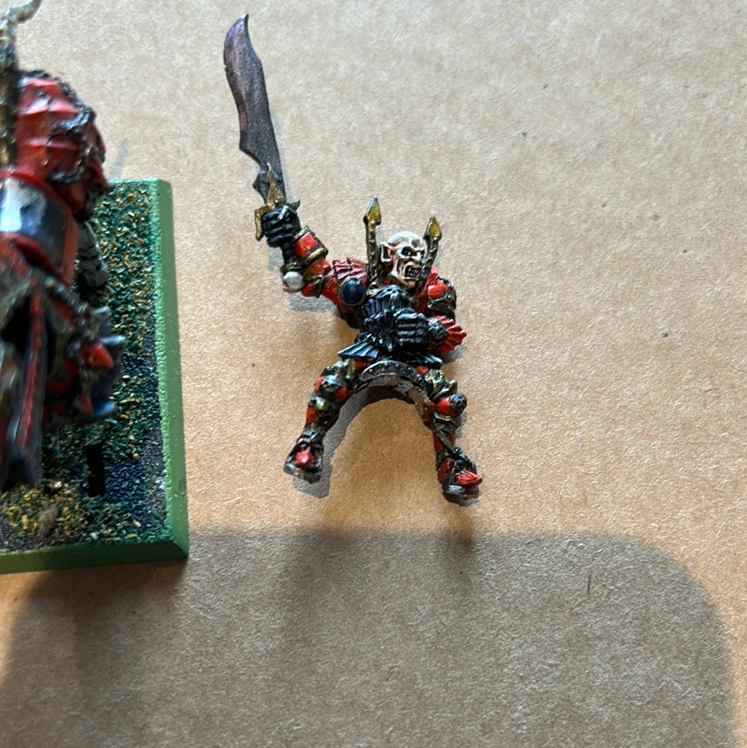 Warhammer fantasy old world mounted vampire lord (no cape)