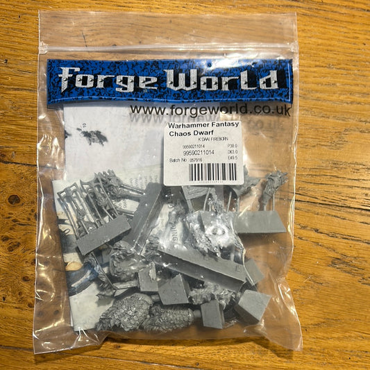 Warhammer Fantasy Forge World Chaos Dwarf K’daai Fireborn new Old world