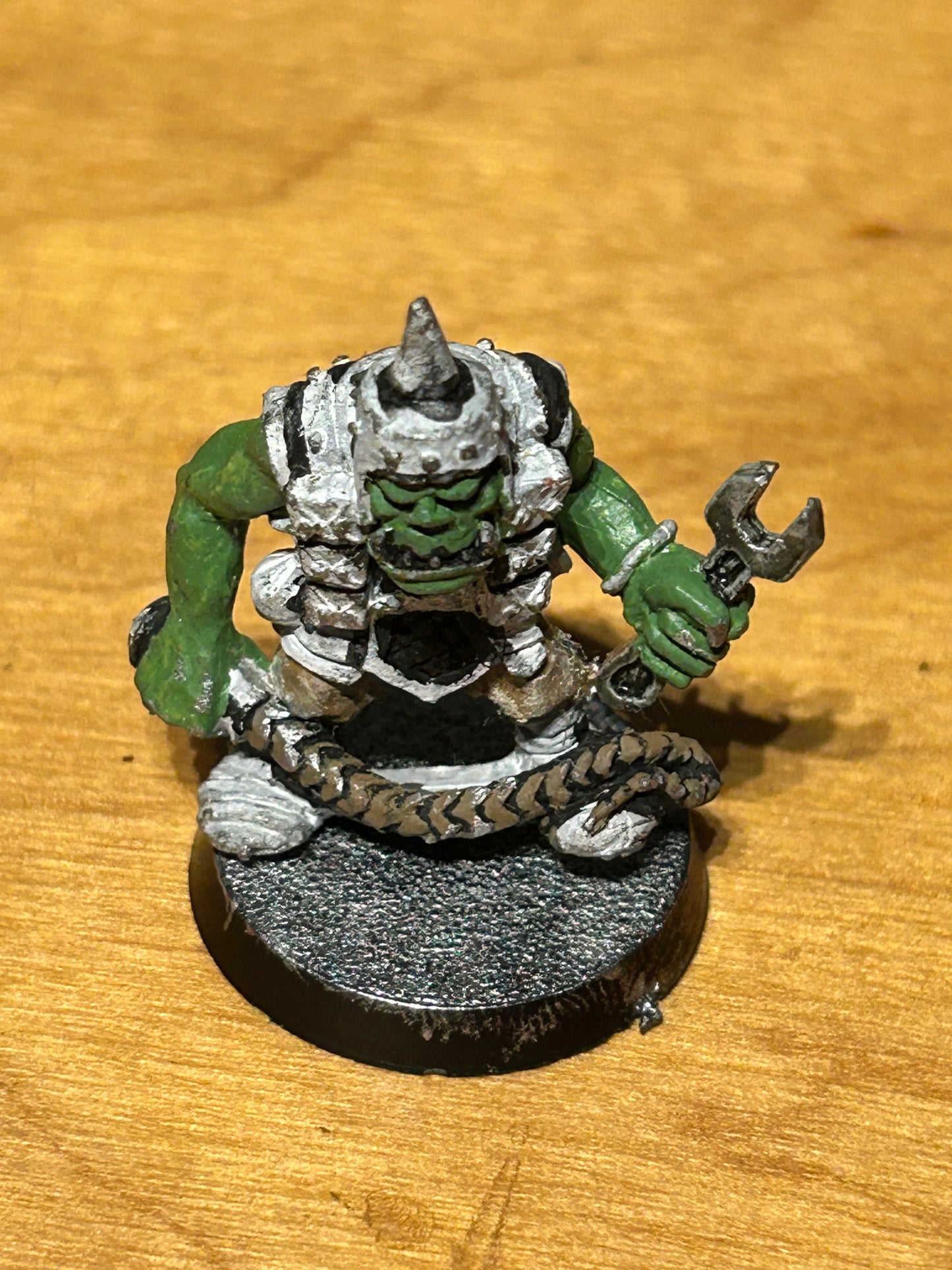 Games Workshop Warhammer 40k Rogue Trader Hop Splat Field Gun Mek Boy with whip GW
