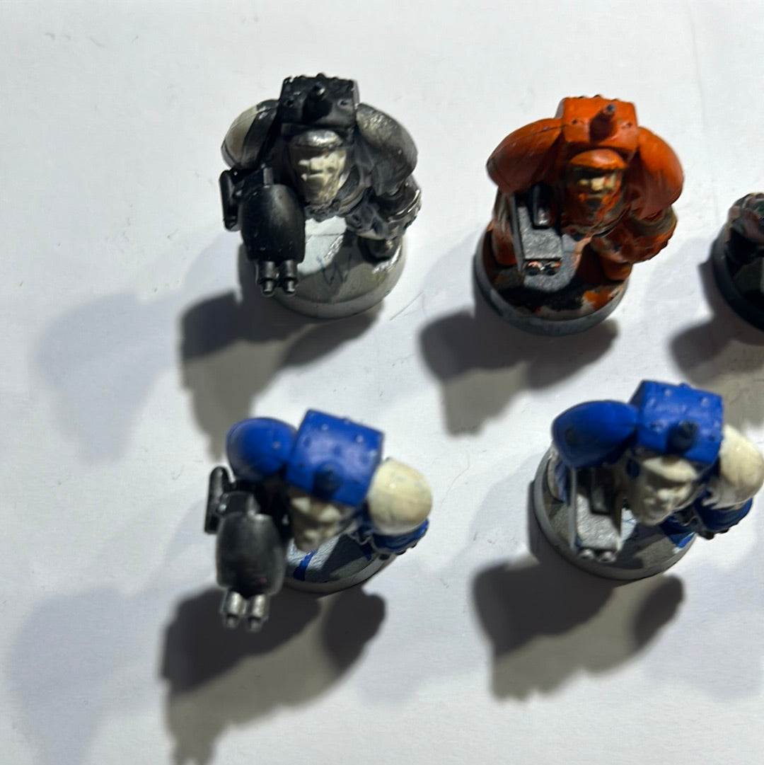 Warhammer 40k Rogue Trader Space Hulk Terminators x6 (no back banners)