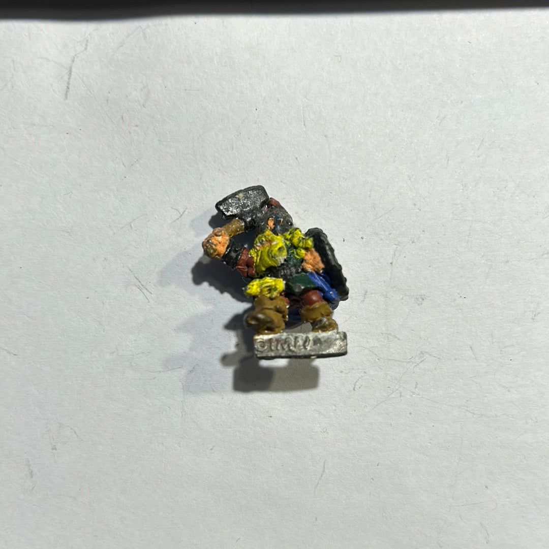 Warhammer Fantasy Old World Lord of the Rings Gimli Dwarfs