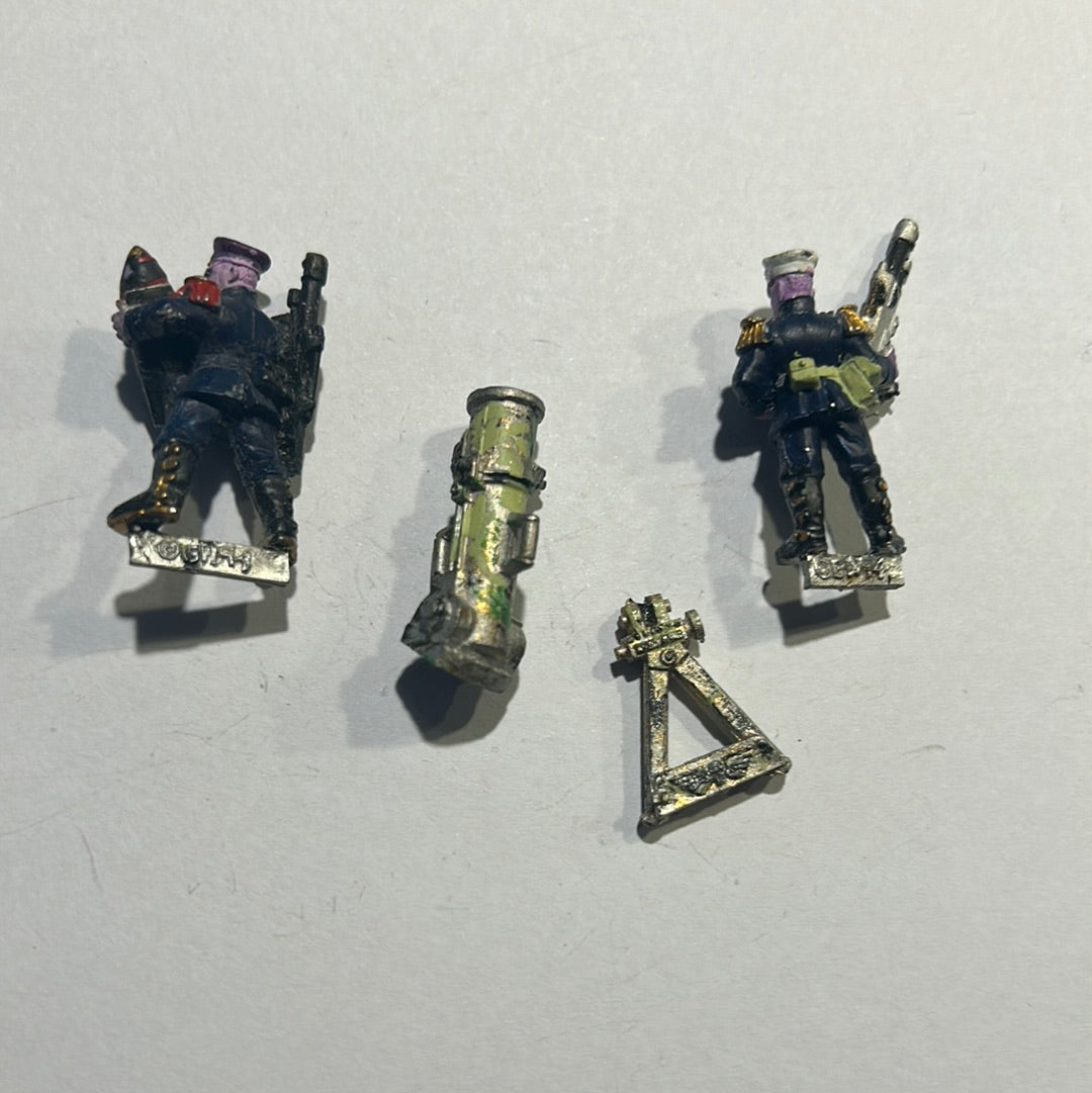 WARHAMMER40K IMPERIAL GUARD MORDIAN MORTAR AND CREW