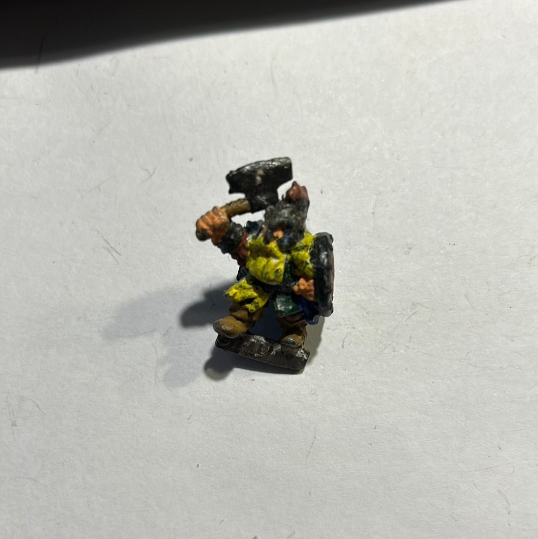 Warhammer Fantasy Old World Lord of the Rings Gimli Dwarfs