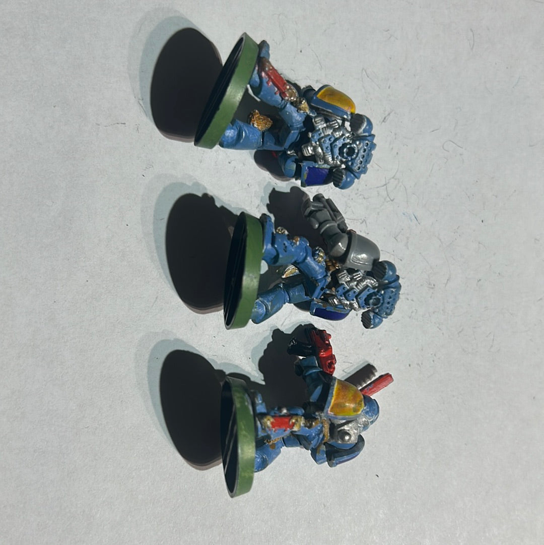 Warhammer 40k space wolves marines x3