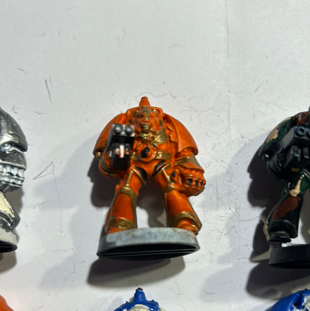 Warhammer 40k Rogue Trader Space Hulk Terminators x6 (no back banners)