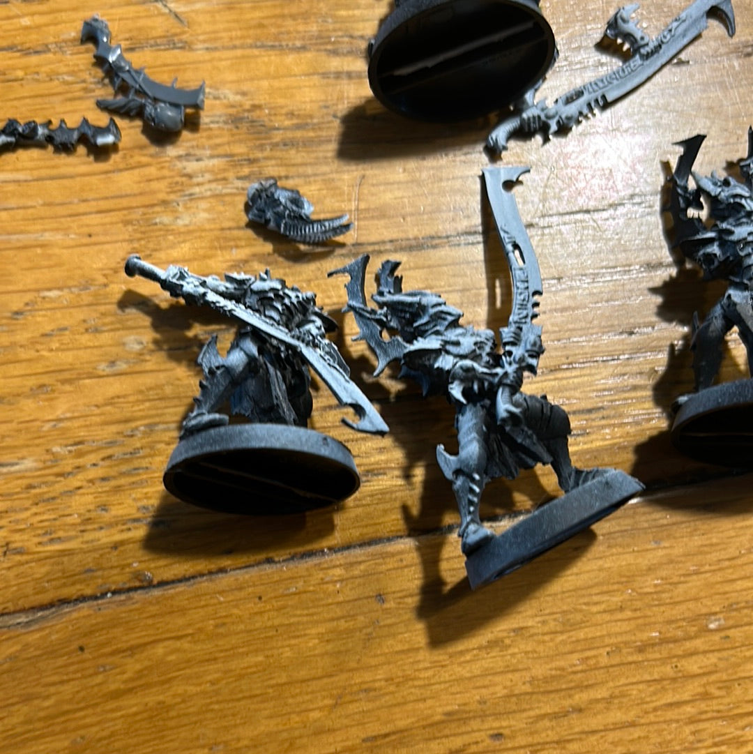 Warhammer 40k Dark Eldar / Drukhari Incubi finecast x5