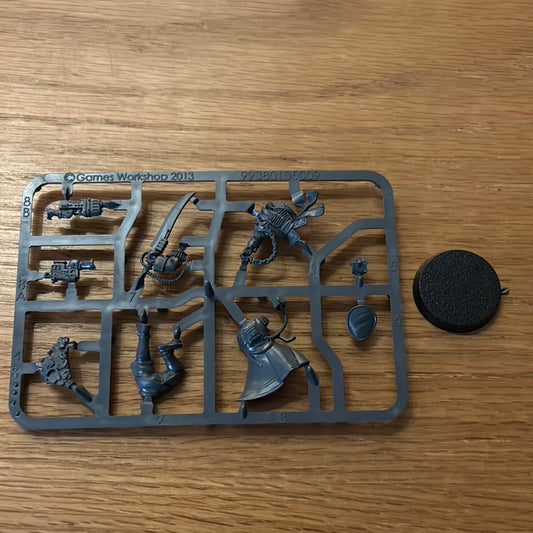 Warhammer 40k imperial Guard commissar Sprue