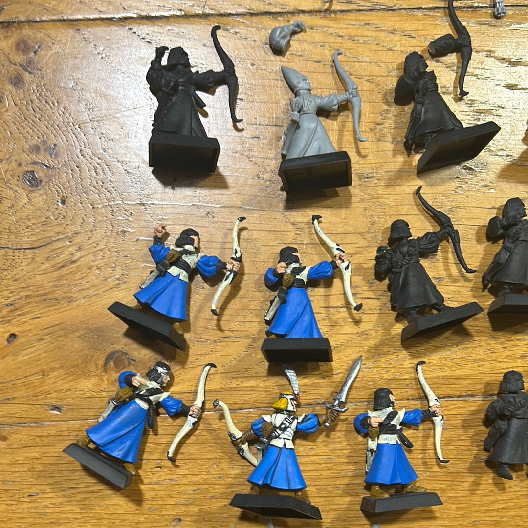 Warhammer fantasy Old World 14 high elf archers plastic
