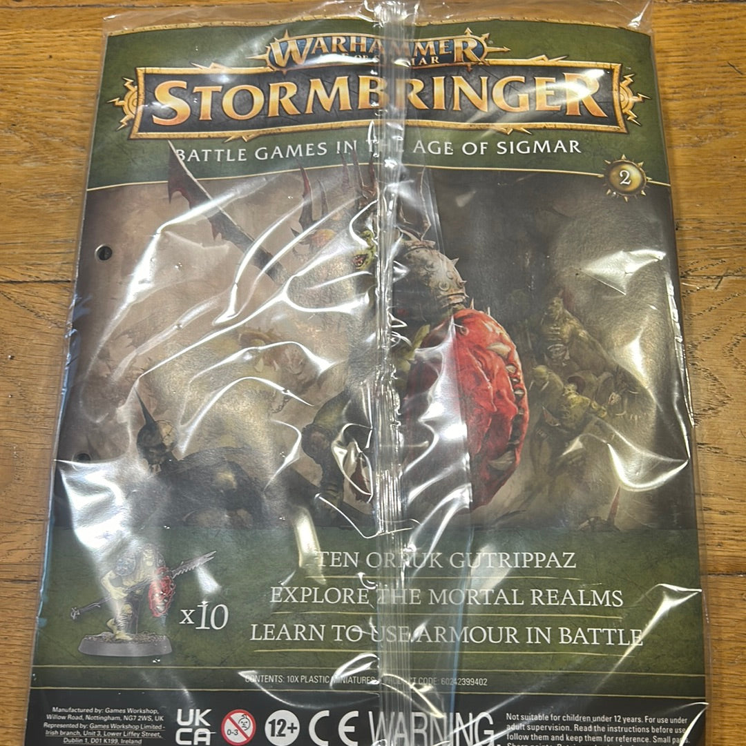 New&Sealed Warhammer Age Of Sigmar Stormbringer Magazine Issue 2 10 gutrippaz