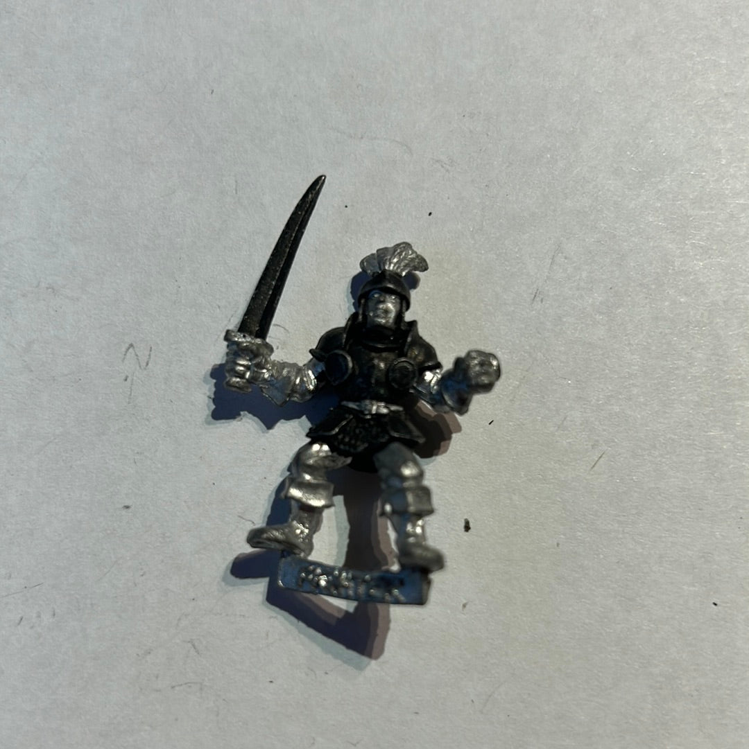 Warhammer advanced heroquest metal fighter promo/prototype