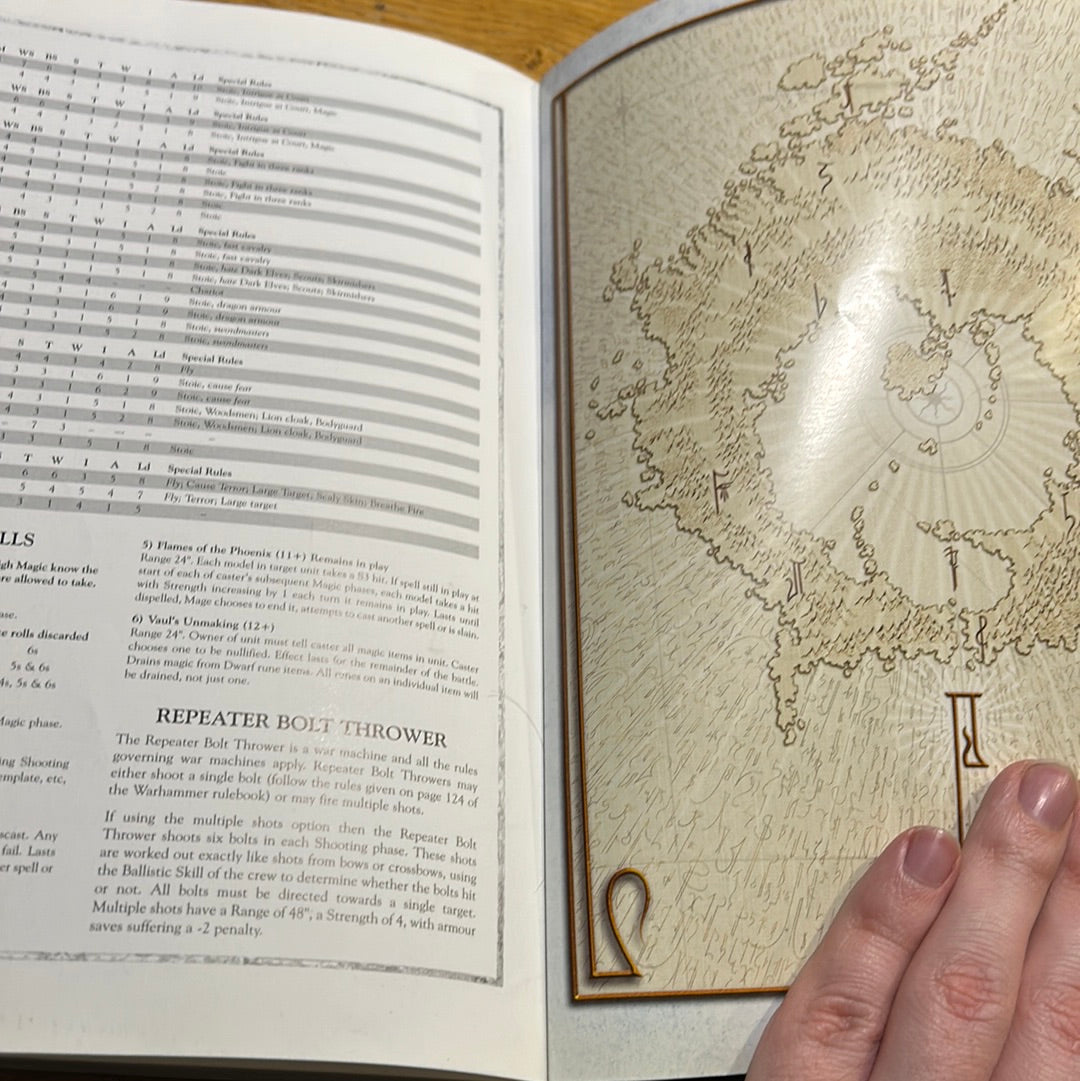 High Elves Army Rule Book Warhammer Fantasy Battle 6th Edition Games Workshop
