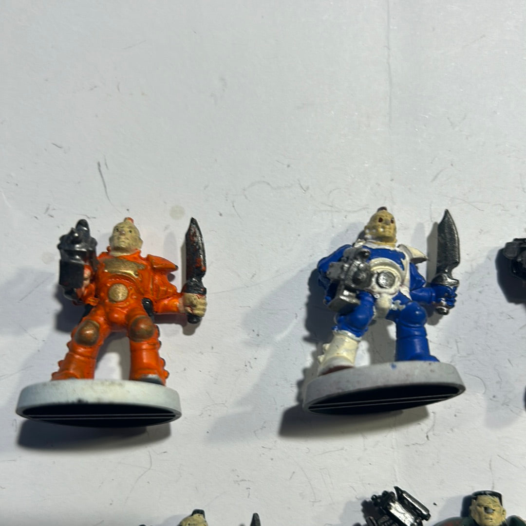 Warhammer 40k Rogue Trader space marine scout squad plastic