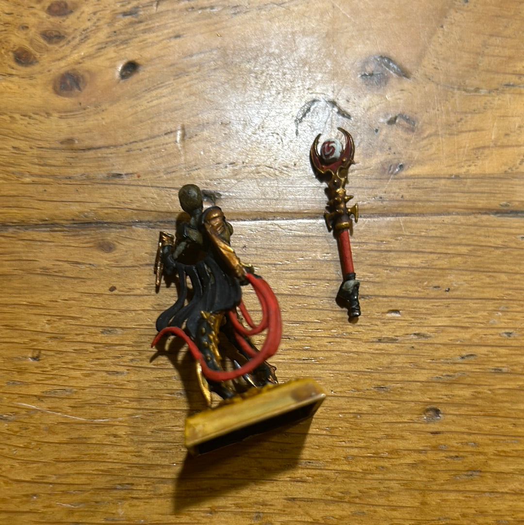 Warhammer fantasy slaanesh-style (not sure if she’s a real GW mini or a proxy) character