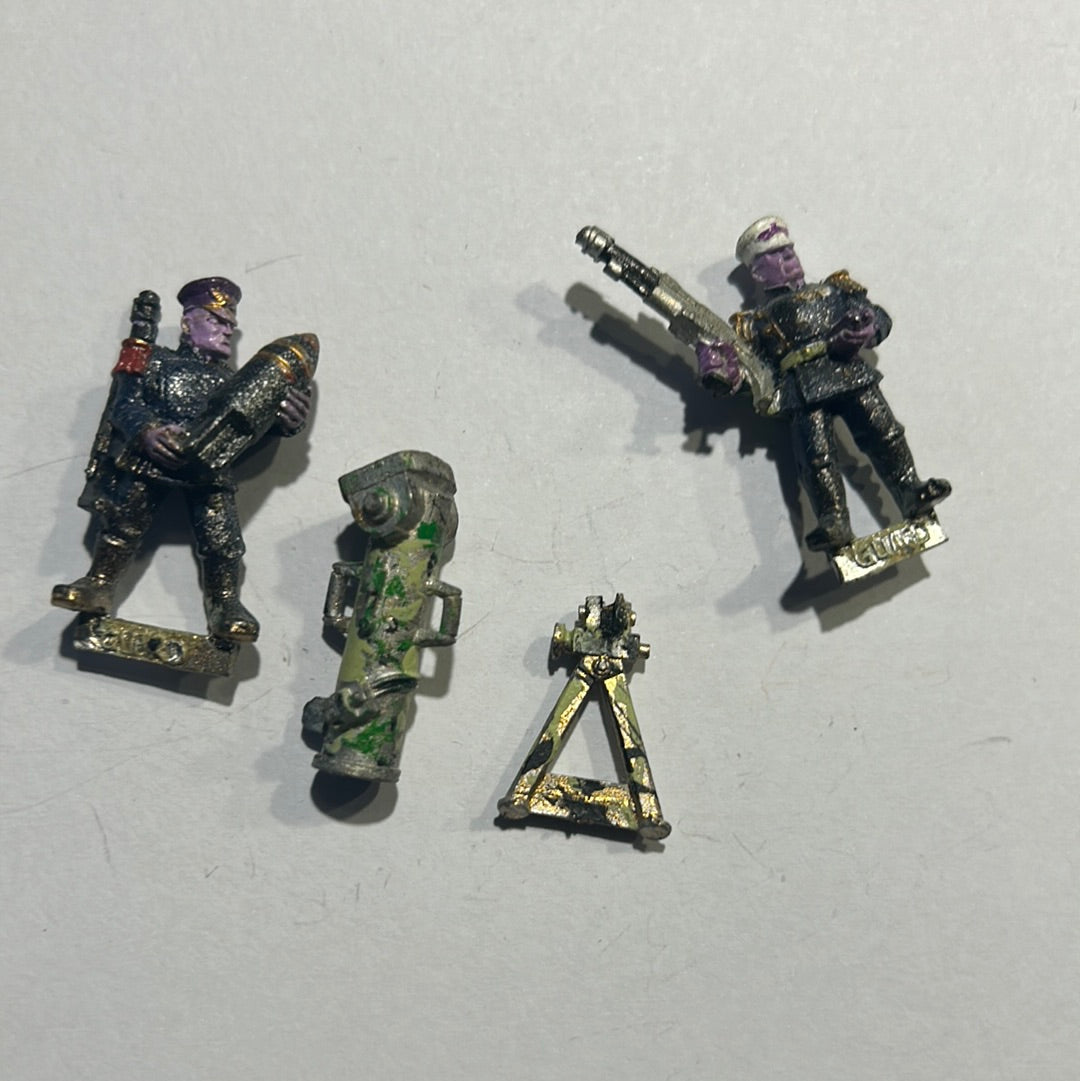 WARHAMMER40K IMPERIAL GUARD MORDIAN MORTAR AND CREW