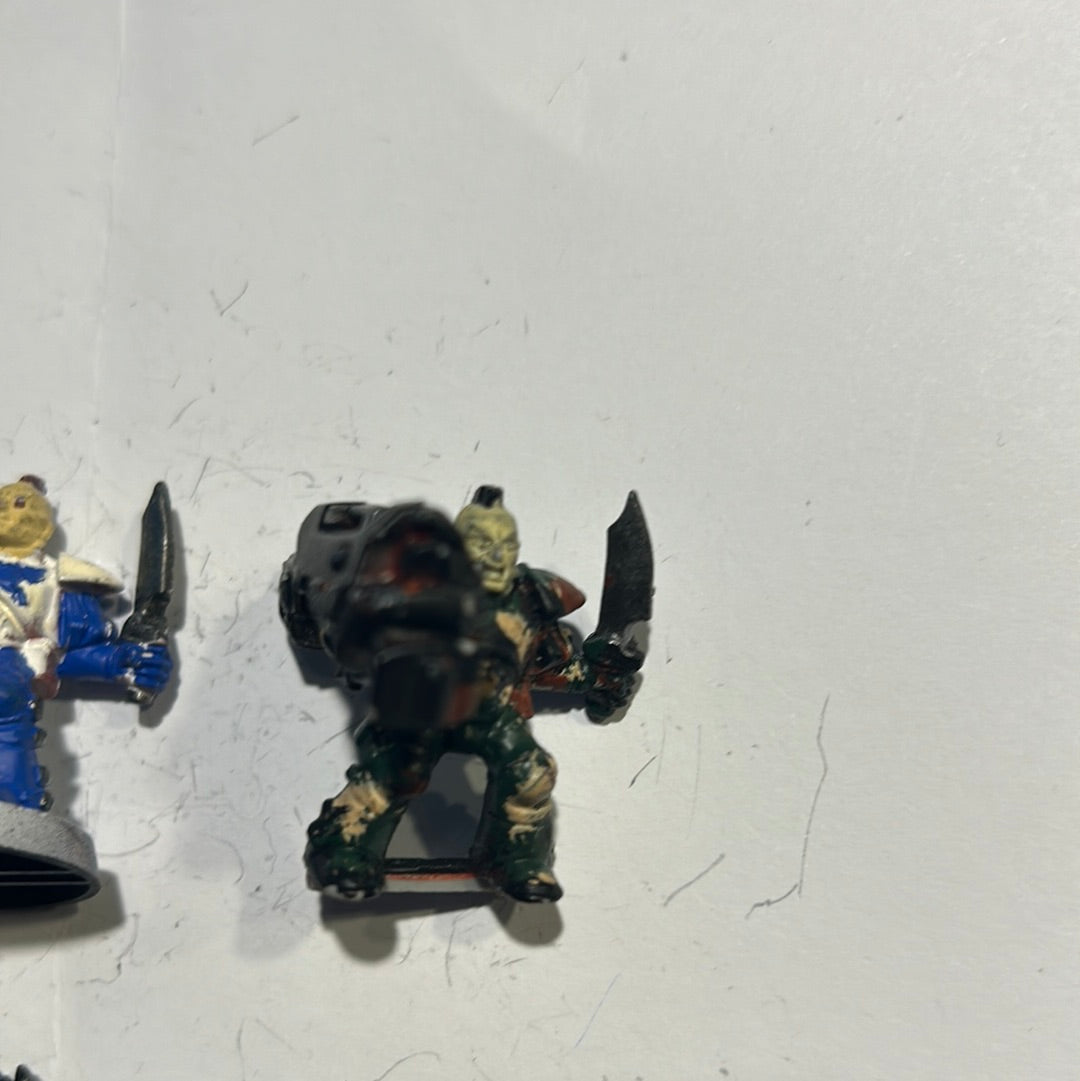 Warhammer 40k Rogue Trader space marine scout squad plastic