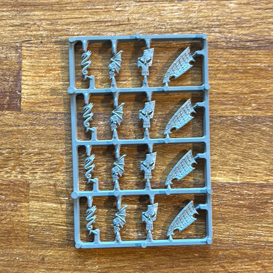Warhammer fantasy dark elf shield Sprue (6 available, price is per Sprue)