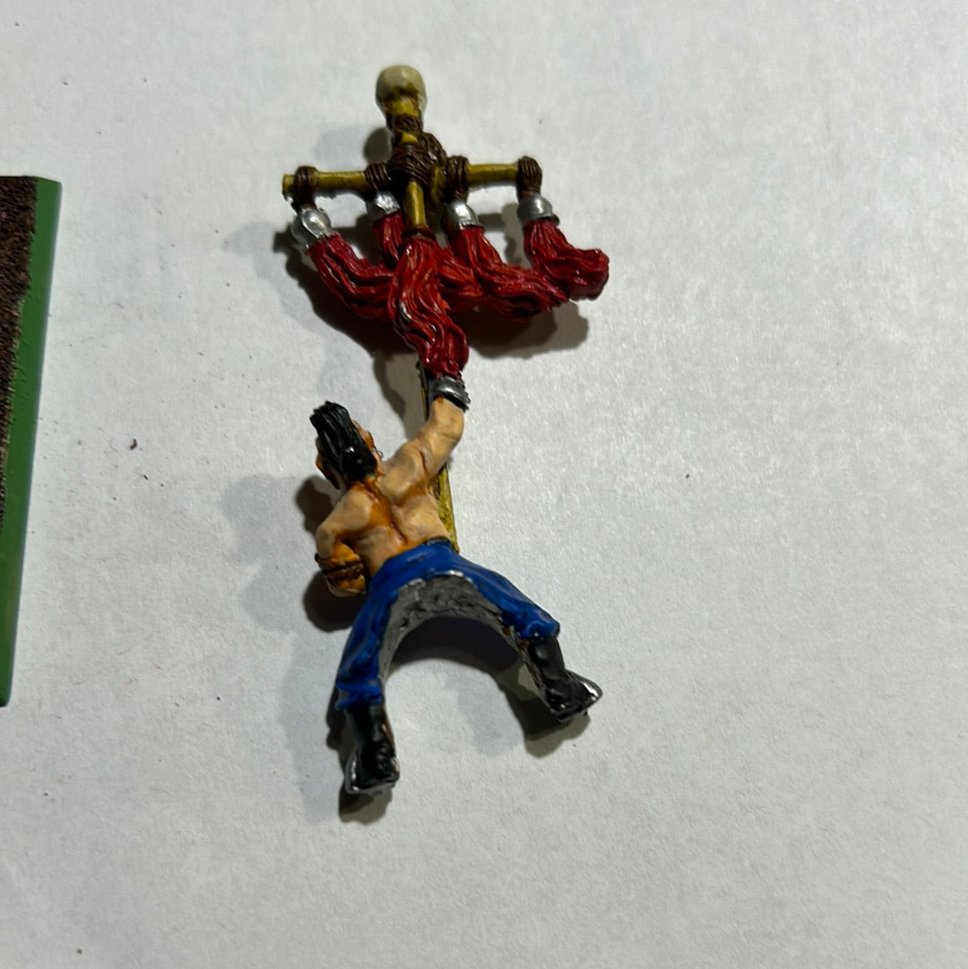 Warhammer Fantasy Old World Mounted Ungol Horse archer standard bearer