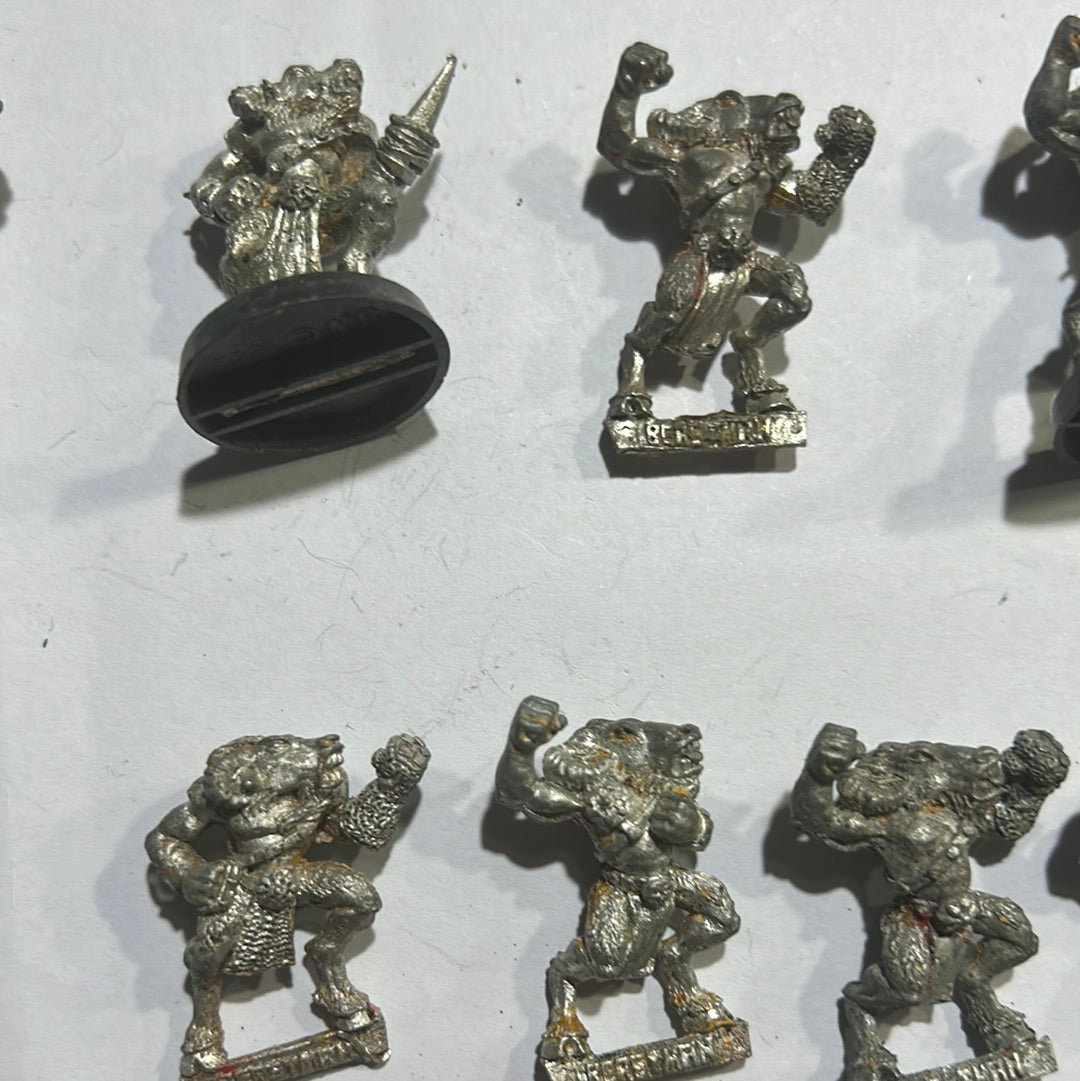 Blood Bowl Chaos All Stars Original Box Team (box has damage and team has been stripped and has some wear)