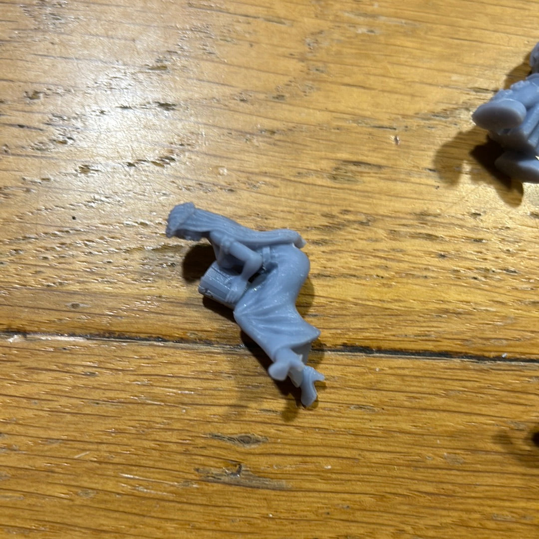 Bloodbowl proxy cheerleaders or fans 3-d printed