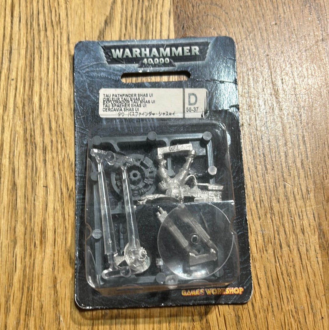 Warhammer 40k Tau Pathfinder SHAS'UI 1999, Sealed blister , Metal,