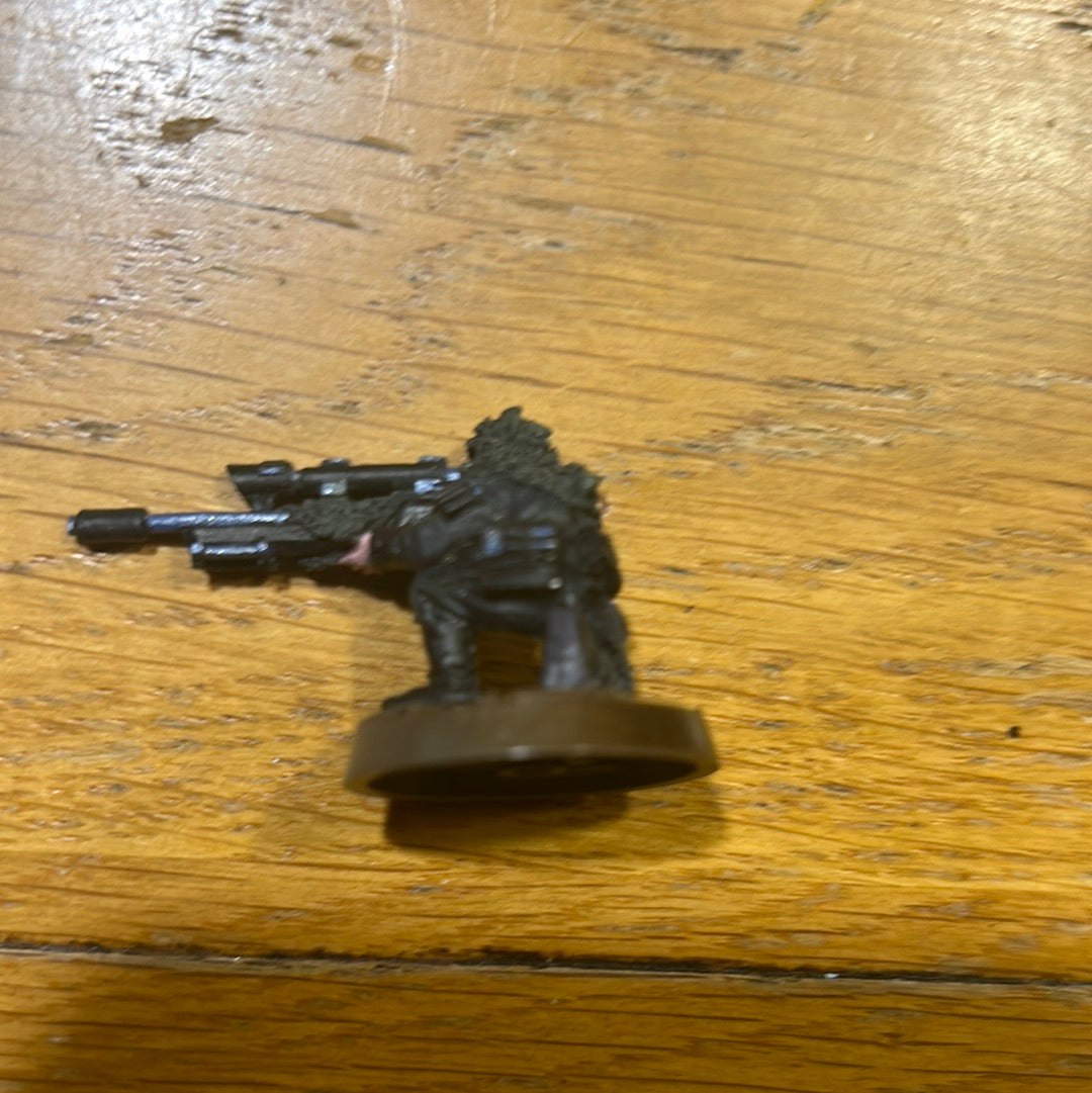 Scope - Last Chancer Metal - Warhammer 40K imperial guard (tab removed to fit on textured base)