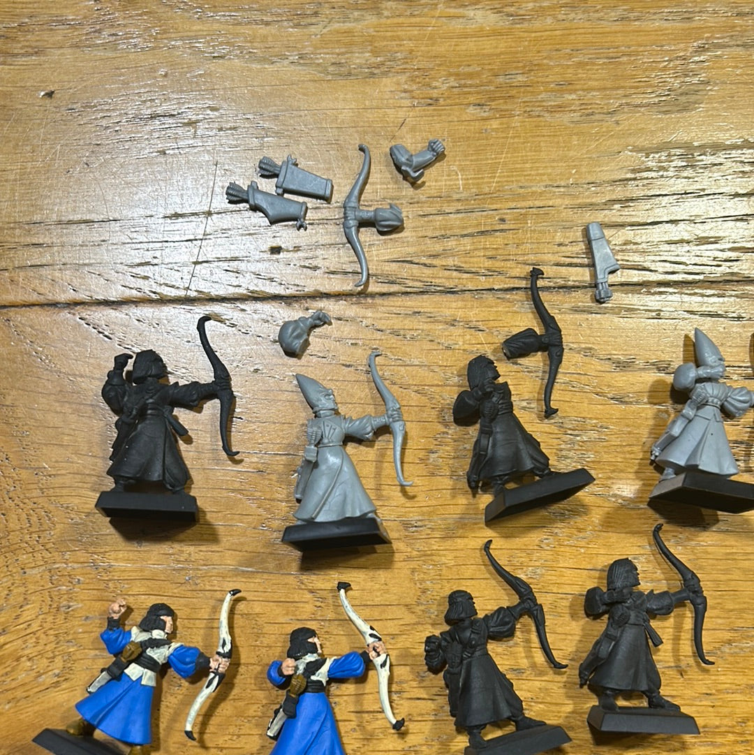 Warhammer fantasy Old World 14 high elf archers plastic