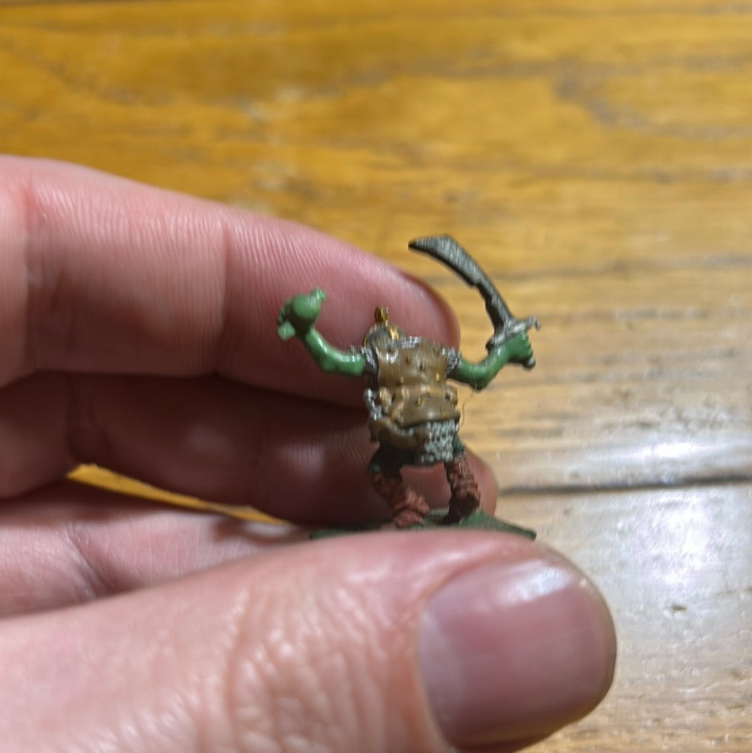 Warhammer Fantasy RR3 Grom’s Goblin Guard version 3 champion (no tab)