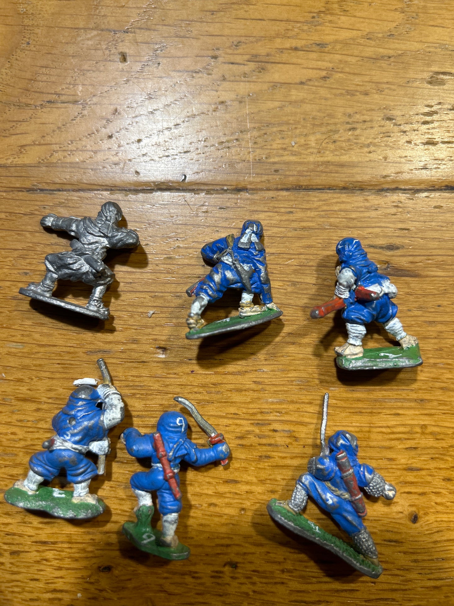 Warhammer fantasy proxy Nippon ninjas (I believe these are all old Dixon ones but I’m not totally sure)