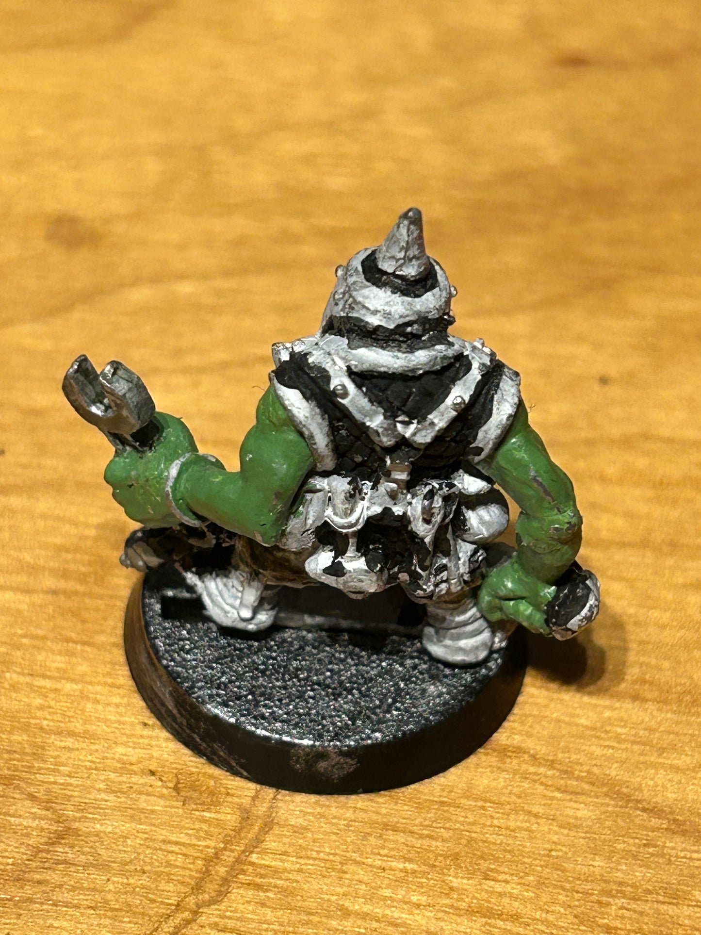 Games Workshop Warhammer 40k Rogue Trader Hop Splat Field Gun Mek Boy with whip GW