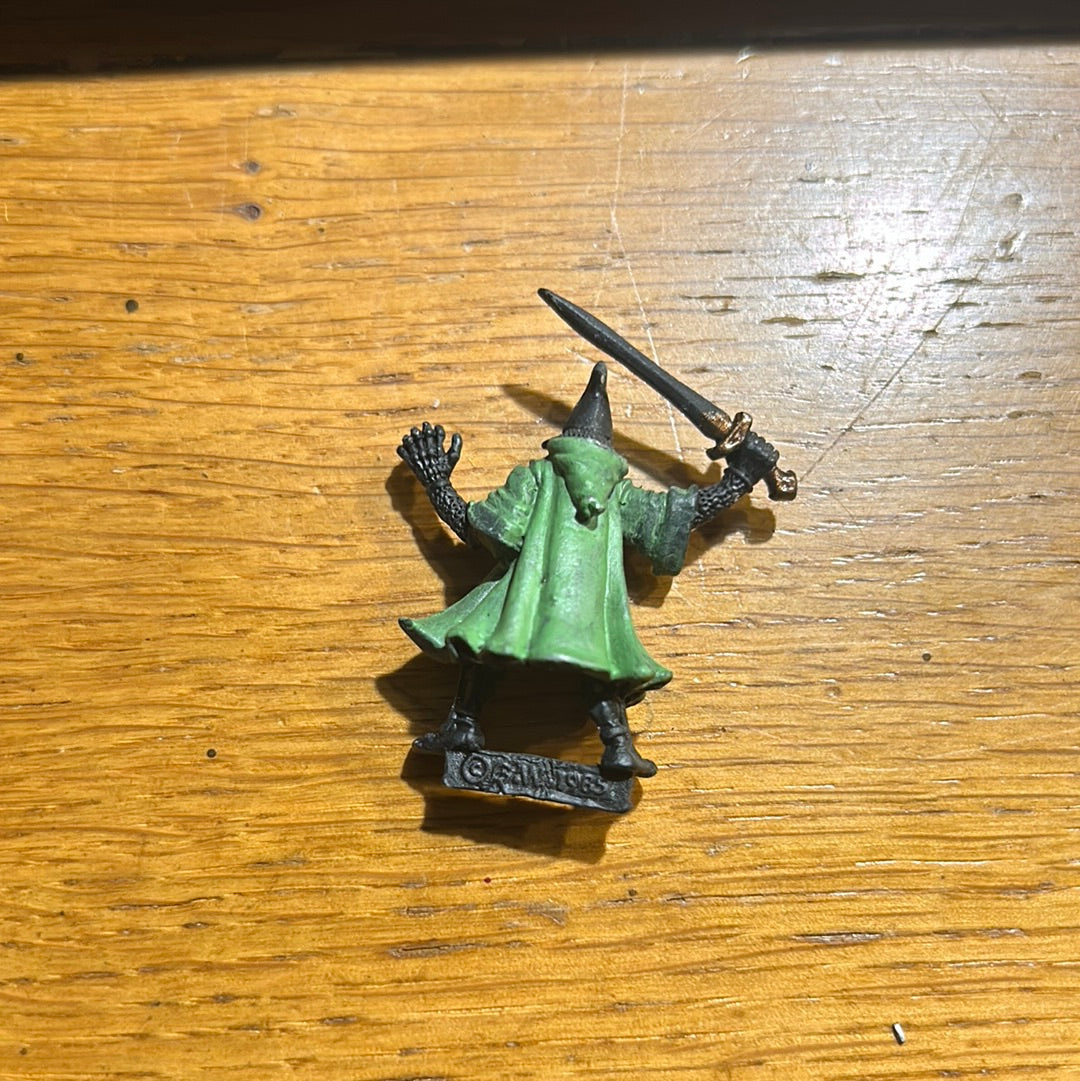 Warhammer Fantasy Citadel miniatures Eternal Champion Corum (used as an elf in later printings I think)
